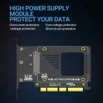 jeyi u2pro-pcie40-x4-to-u2-ssd-single-protocol-hard-drive-expansion-card-5