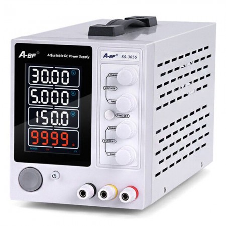 A-BF Four-digit Display High-precision Bench DC Power Supply, Adjustable Regulated