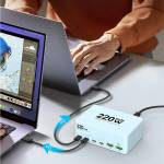 wlx 818l-6-port-220w-pd100wusb-gan-intelligent-digital-display-charging-station-7