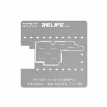 Relife RL-601Q 6in1 Middle Frame BGA Reballing Stencil Planting Tin Template Fixture for iPhone X-11