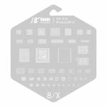 18 Kinds Chip BGA IC Reballing Stencil Kits for iPhone 6 to 13 Pro Max Screen Dot Matrix IC