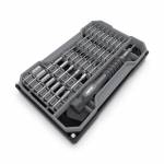 Jakemy JM-8173 Professional Screwdriver Repair Toolbox Set with Multi-layer Design