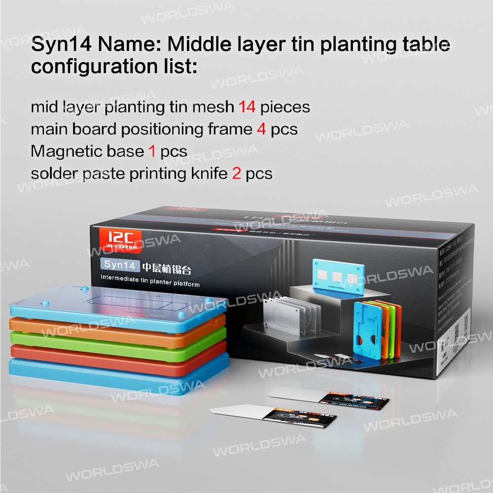 i2c syn14-18-in-1-universal-silicone-middle-layer-tin-planting-platform-15