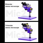 mechanic mic2-mic3-binocular-trinocular-stereo-microscope-with-b-11-big-base-12