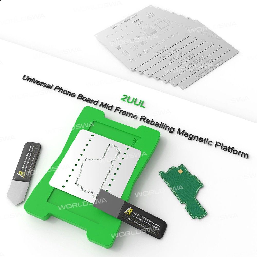 2uul universal-moblie-phone-middle-layer-frame-bga-reballing-magnetic-platform-3