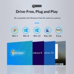 Orico CDH-9N 9-in-1 Type-C Multifunctional Docking Station with External M.2 NVMe SSD Enclosure