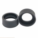 Foldable Rubber Eye Guards Caps for 34-38 mm Microscope Eyepiece Telescope - Pair