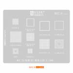 Amaoe MAC Series 9-in-1 BGA Reballing Stencil Set for MacBook