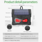 solar powered-raccoon-repeller-waterproof-ultrasonic-animal-repellent-tool-11