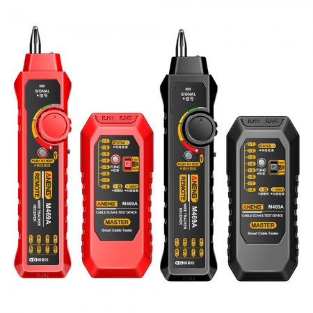 Aneng M469A Multifunctional Network Cable Analyzer with Flashlight for RJ45 RJ11 Networking