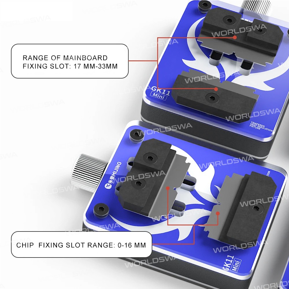 mijing gk11-gk12-mini-universal-toughened-insulated-glass-motherboard-repair-fixture-5