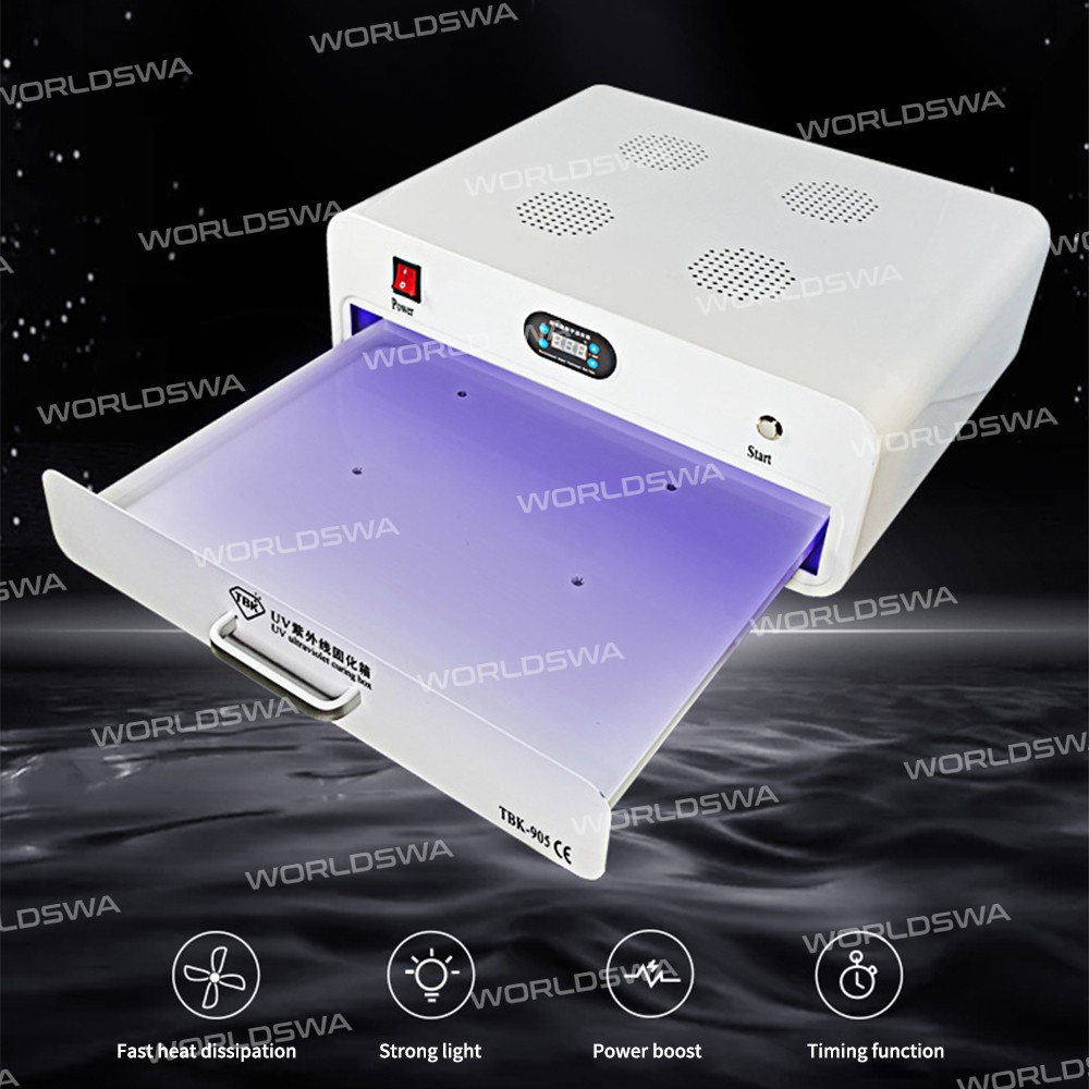 TBK-905 UV Ultraviolet Curing Box for LCD Screen Glass Laminating OCA Curing