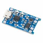 Micro USB 18650 Lithium Battery Charging Module with Protection Dual Function - 2Pcs