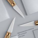 Mijing Phantom Removing Glue Knife Handle & Ceramic Blade Set for Mobile Phone CPU IC Chip