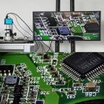 0.7X-5X C-mount 3D Stereoscopic 180X Zoom Lens for HDMI Industrial Microscopio Camera