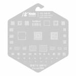 18 Kinds CPU BGA IC Reballing Stencil Kits for Samsung Phones