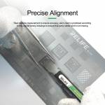 Relife RL-044 0.12mm Tin Planting Stencils for iPhone 7 to 13 CPU/Baseband/WiFi/NFC /BGA Repair