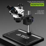 luowei lw-tr02-b3tv-7-50x-synchronous-zoom-trinocular-stereo-microscope-with-aluminum-alloy-base-2