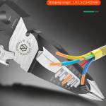 LAOA 9-in-1 Multifunctional Electrician Needle Nose Wire Stripper Pliers