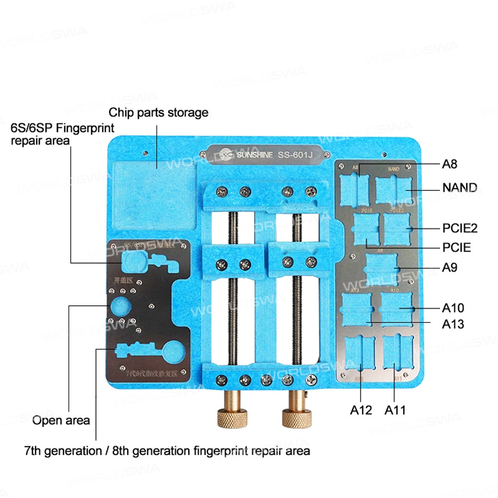 Sunshine SS-601J PCB Bracket Logicboard Mainboard Fixture Holder for iPhone
