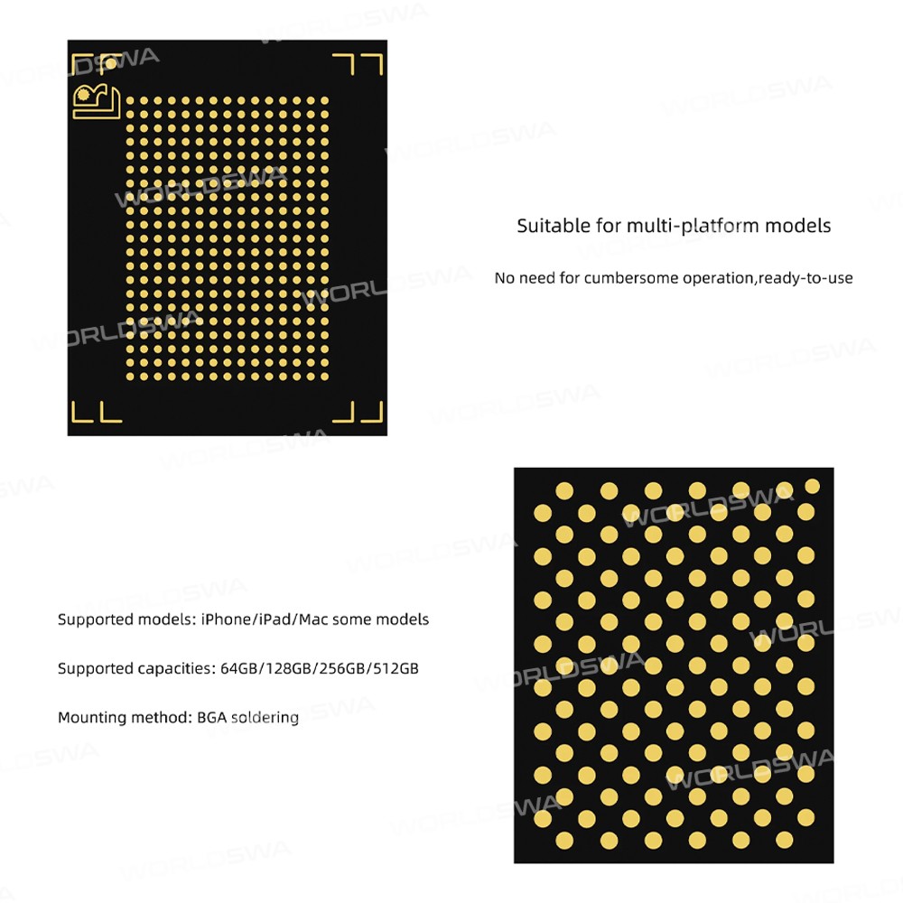luban bga315-to-bga110-nand-conversion-board-for-iphone-ipad-mac-hard-disk-3