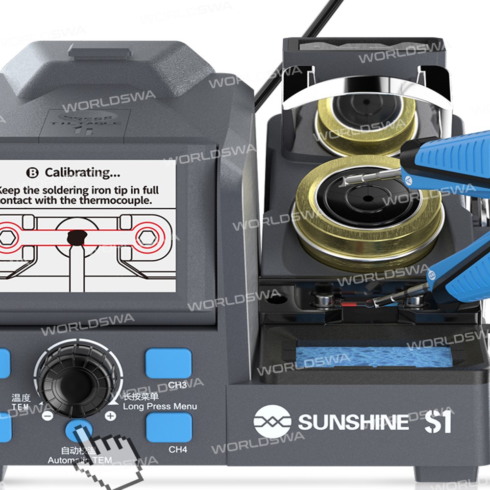 sunshine s1-multi-purpose-smart-color-screen-precision-tweezers-soldering-station-11