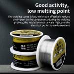 Luxianzi 50g 0.5 / 0.8 / 1.0mm 200? Medium Temperature Leaded Rosin Core Solder Wire