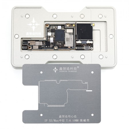 iPhone X / Xs / Xs Max / 11 / 11 Pro / 11 Pro Max 6in1 Middle Frame Reballing Platform