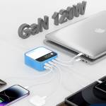 relife q2-120w-8-ports-desktop-charger-with-pd100w-charging-rgb-atmosphere-lighting-8