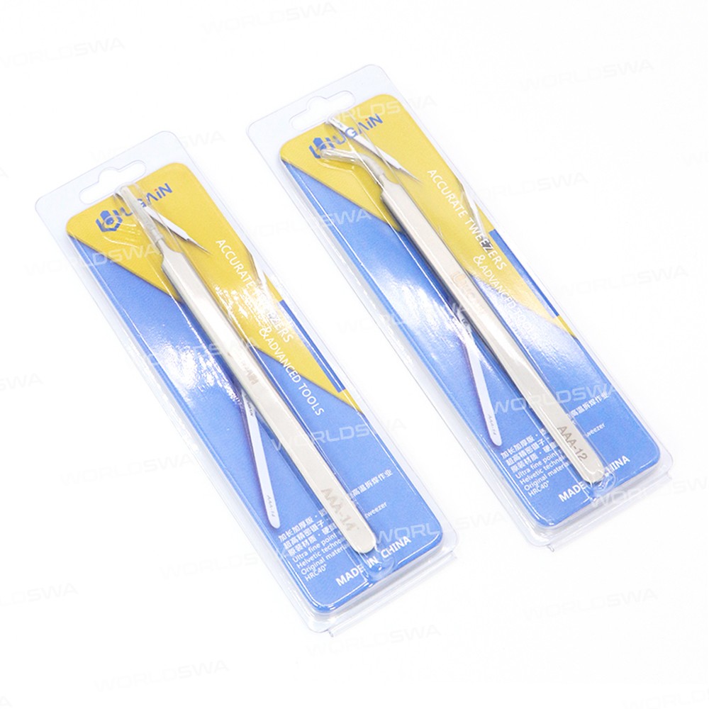 UGAIN AAA-14 AAA-12 Precision Jump Wire Non-Magnetic Stainless Steel Tweezer