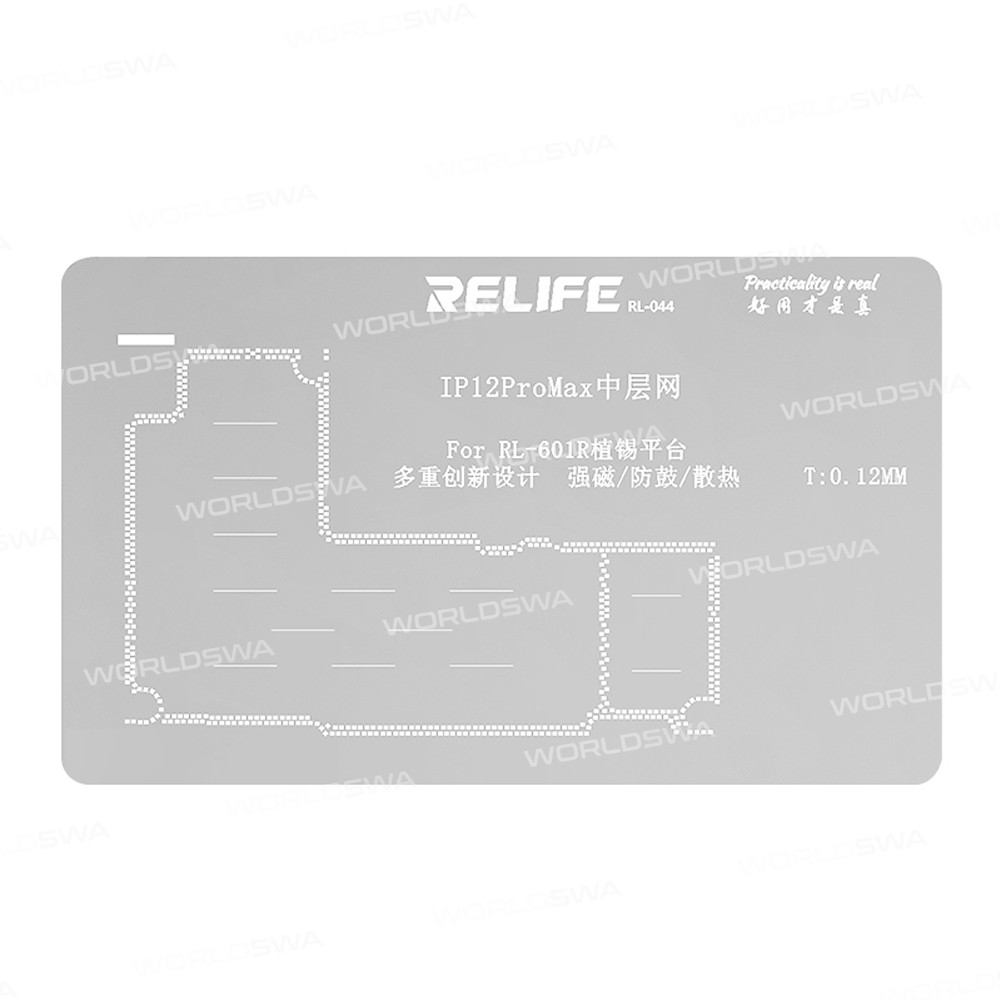 Relife RL-601R Motherboard Reballing Platform PCB Middle Layer Disassembly Planting Tin Fixture Hold