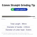 xinzhizao 235mm-diameter-spherical-straight-needle-laminate-grinding-heads-4