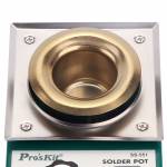 Pro'skit SS-551 150W Small Circular Adjustable Temperature Stainless Steel Melting Tin Furnace