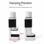 Relife RL-008A Adjustable LCD Display Screen Alloy Fastening Clamp Clip for iPhone/IPad/Tablet - 4Pc