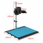 FHD 1080P SONY IMX290 Industry Autofocus Measuring Video Microscope Camera with C-Mount Light Big Ho