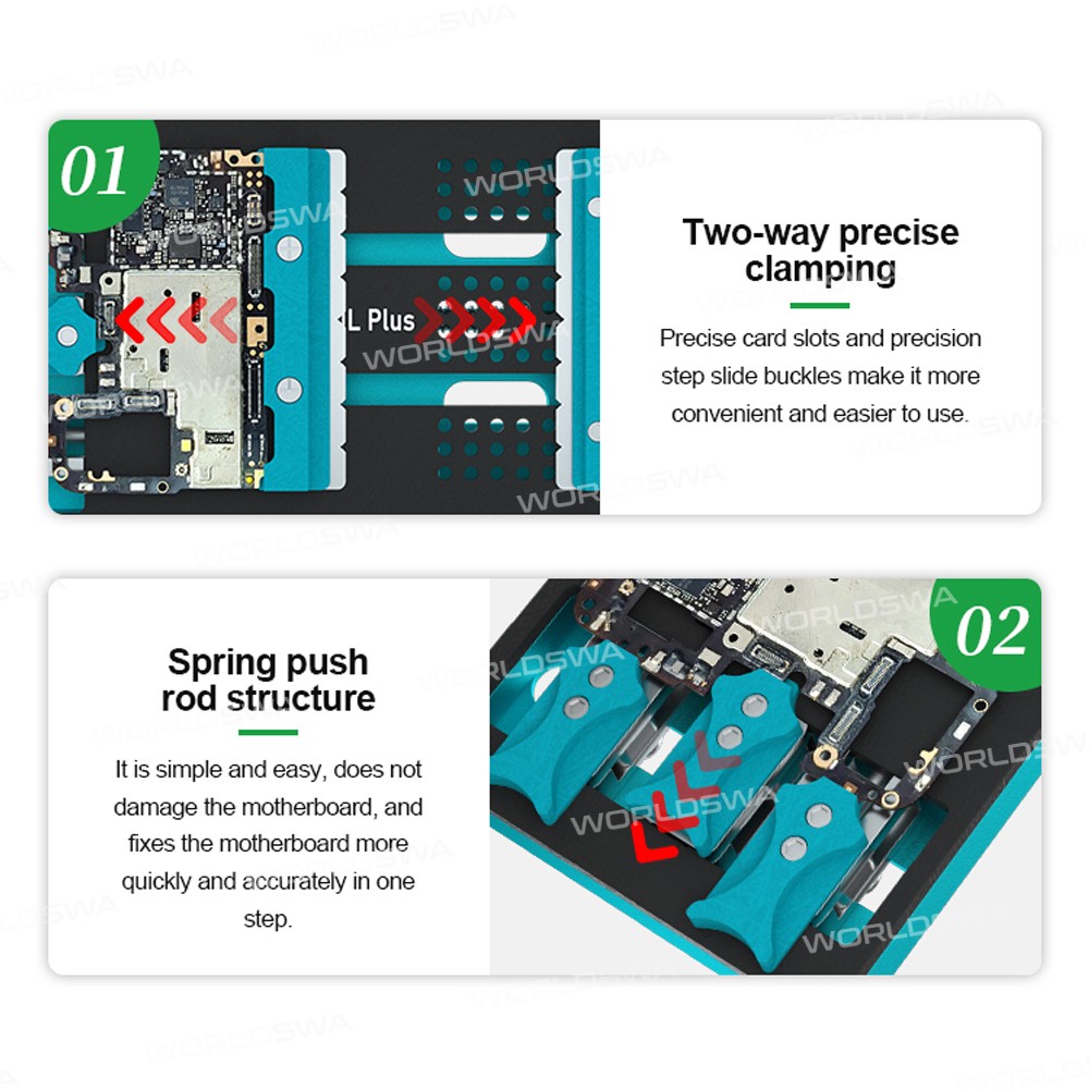 relife rl-601l-plus-universal-special-shaped-motherboard-fixture-for-mobile-phone-repair-12