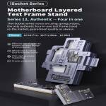 QianLi iSocket 4in1 Mainboard Middle Layer Test Logic RF Board Test Fixture for iPhone 12 / 12 Pro /
