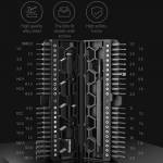 Jakemy 8180 47-in-1 CR-V Precision Magnetic Screwdriver Set for Mobile Phone Laptop Camera Repair