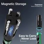 2uul sd11-espresso-electric-screwdriver-with-4pcs-s2-bits-for-mobile-phone-repair-9