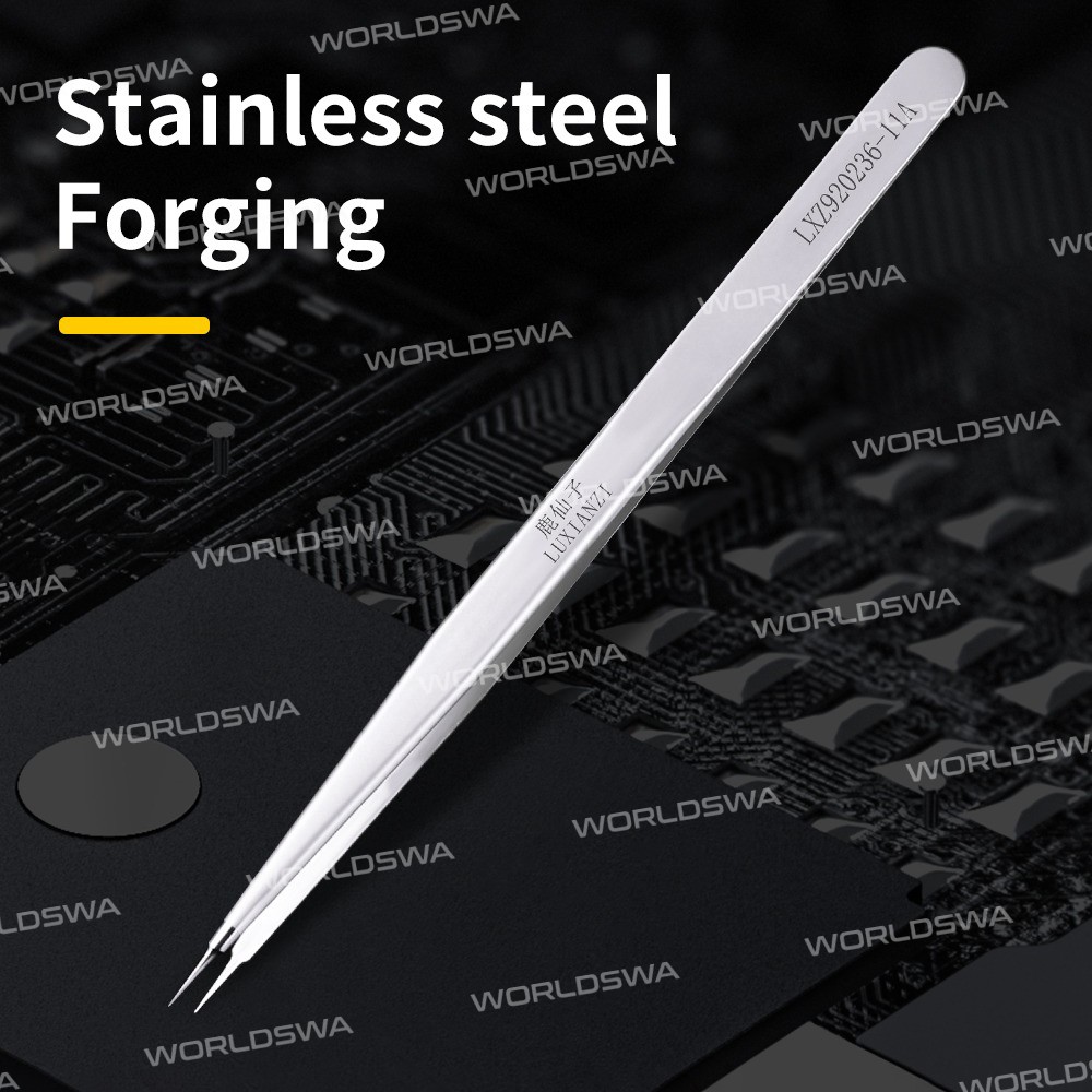 Luxianzi Precision Stainless Steel Anti-static Flying Line Tweezers