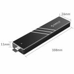 Orico PAM2-C3 Aluminum Alloy NVME M.2 SSD Enclosure