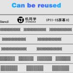 jtx screen-ic-special-green-oil-mesh-for-iphone-11-to-15pro-max-5