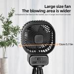 stroller fan-with-flexible-tripod-clip-led-display-clip-fan-5000mah-12