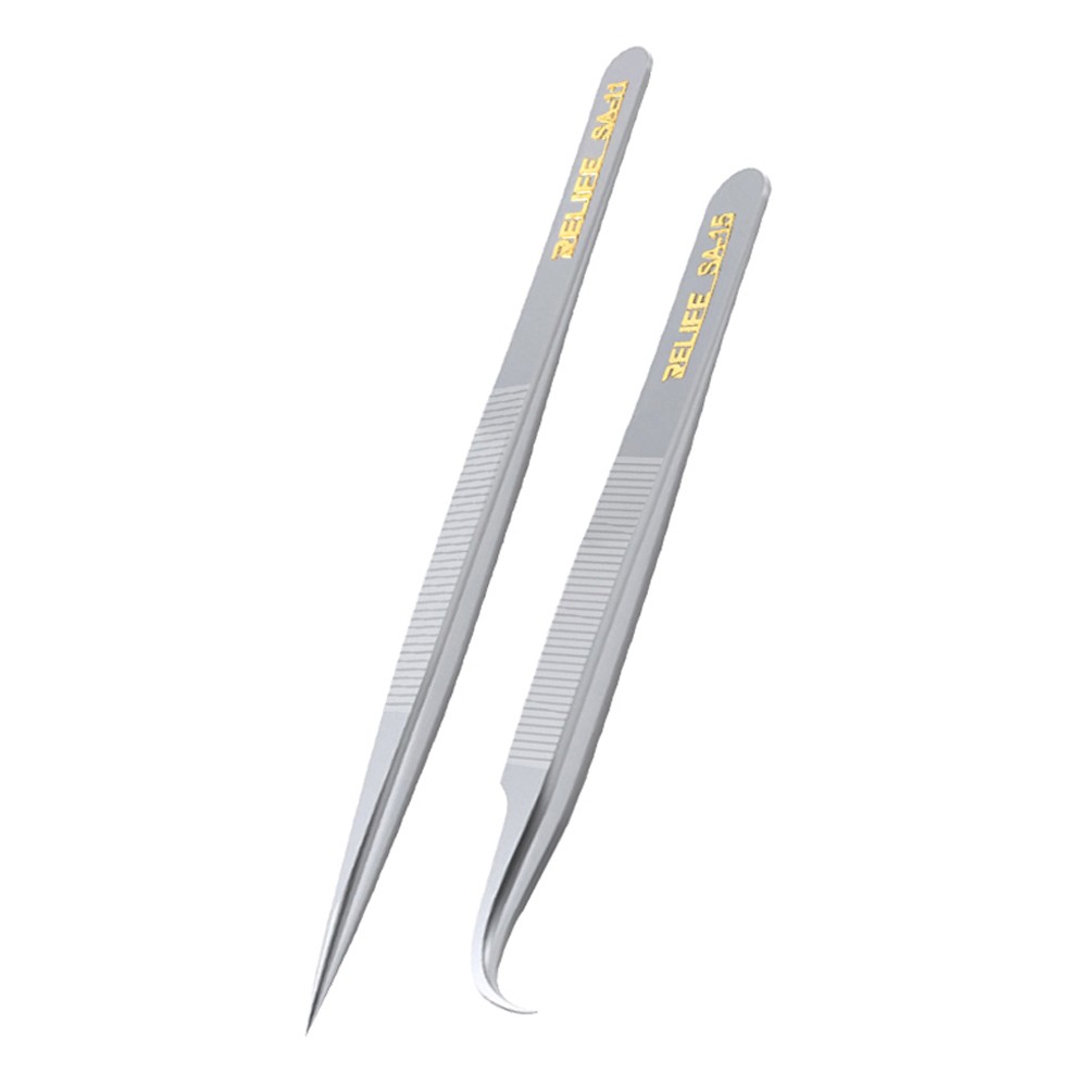 relife sa-11-sa-15-anti-static-precision-repair-tweezers-for-mobile-phone-repair-10