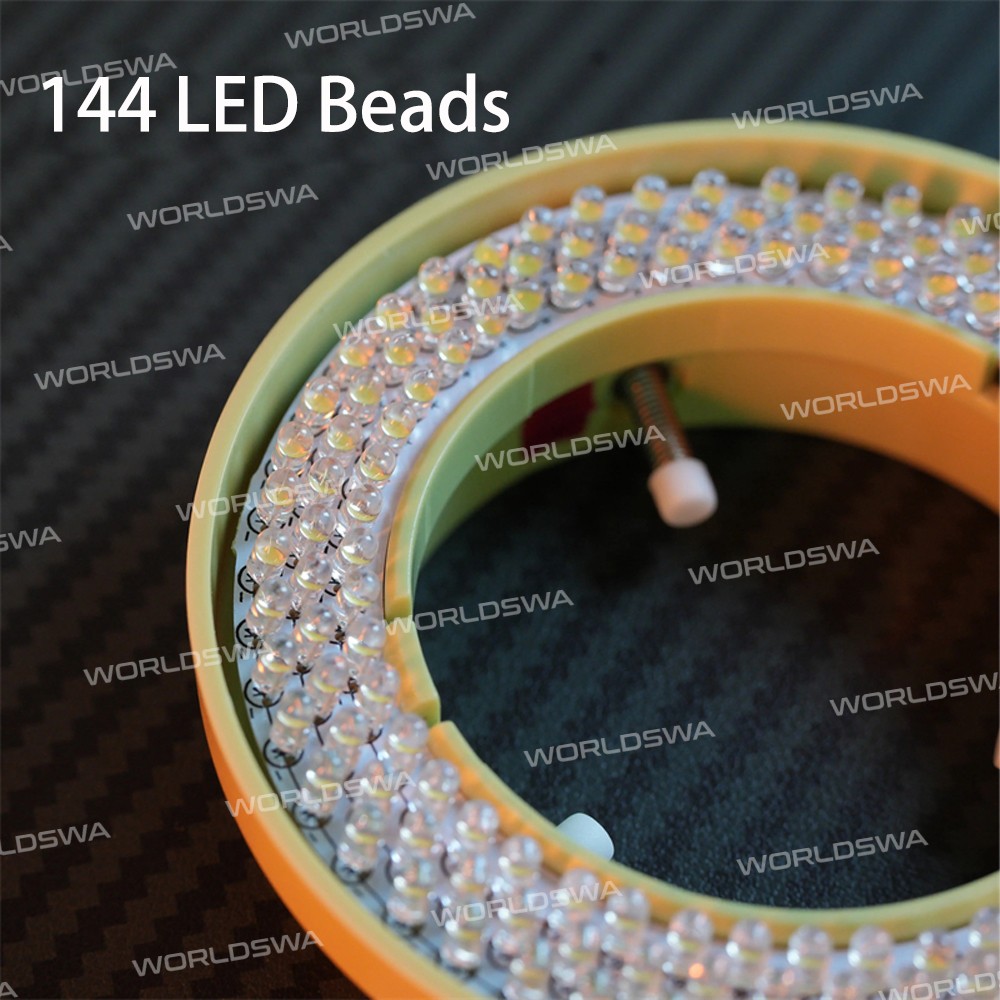 ycs adjustable-144-led-ring-light-for-binocular-trinocular-stereo-microscope-4