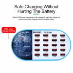 Relife RL-304M 160W High Power 30-Ports Smart USB Charger Supports for Mobile Phone Tablet