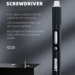 Jakemy JM-Y05 High Precision Dual Power Mode Electric Screwdriver with Type-C Fast Charging Function