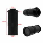 38MP HDMI USB 60FPS Microscope Camera with Adjusting Bracket 130X C-mounting Lens LED Light