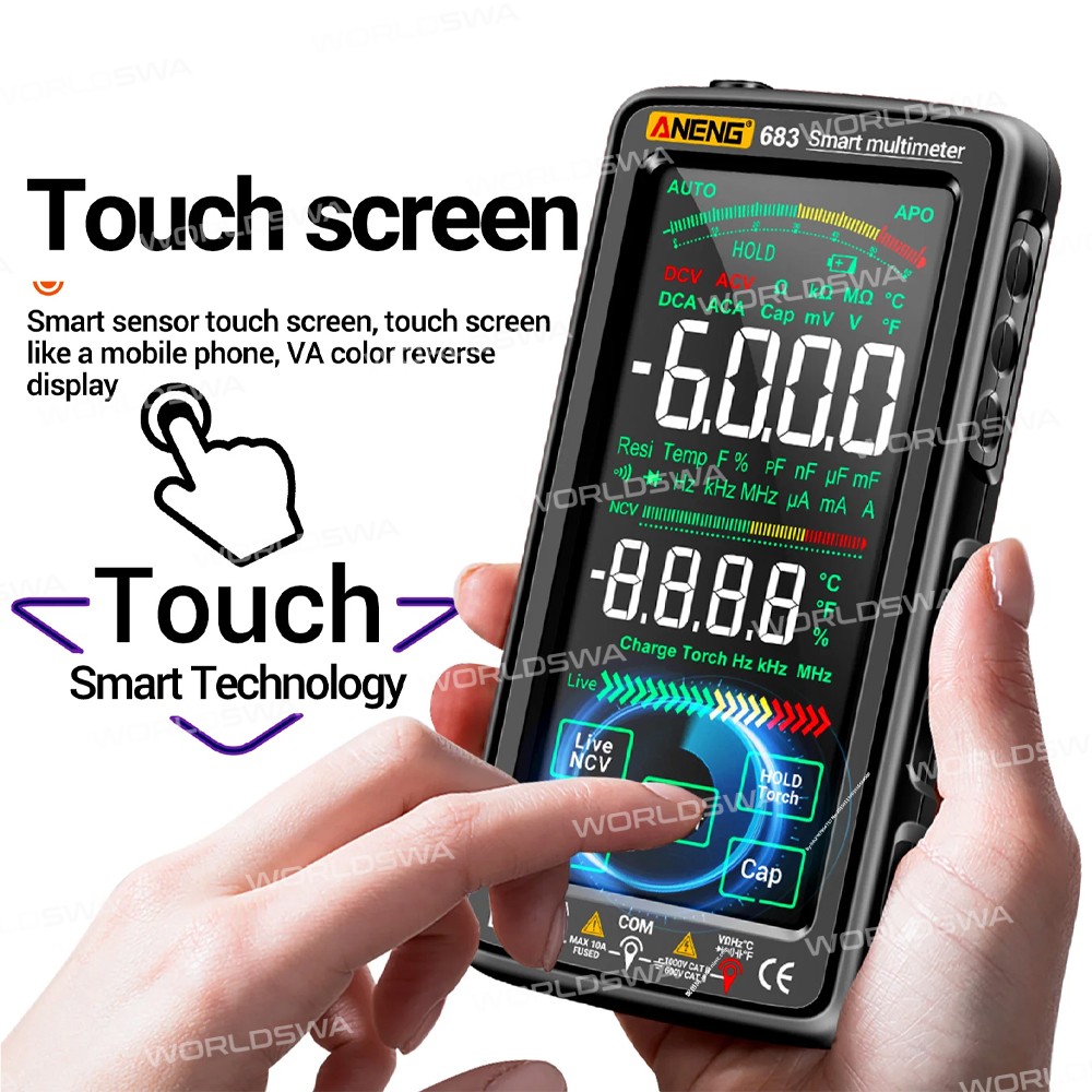 aneng 683-6000-counts-ac-dc-high-end-touch-smart-multimeter-with-ncv-temp-testing-2