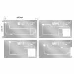 BST IP13 4-in-1 Middle Layer Planting Tin Template Platform for iPhone 13 Series